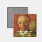 Portret van kunsthandelaar Alexander Reid door Van Magneet (Voorkant / Achterkant)