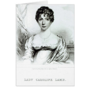 Portret van Lady Caroline Lamb