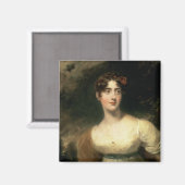 Portret van Lady Emily Harriet Wellesley-Pole Magneet (Voorkant / Achterkant)
