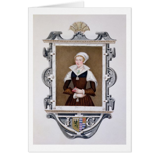 Portret van Lady Jane Gray (1537-54) "Nine-Days Qu (Voorkant)