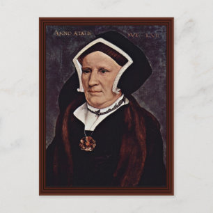 Portret van Lady Margaret Butts Briefkaart