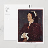 Portret van Lady Margaret Wyatt Lee Briefkaart (Voorkant / Achterkant)