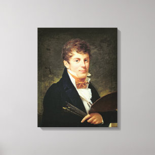 Portret van Lancelot Theodore Turpin de Crisse Canvas Afdruk