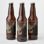 Portret van Lansdowne: Amerikaans President George Bier Etiket (Flessen)