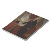 Portret van Lansdowne: Amerikaans President George Notitieblok (Linkerzijde)