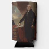 Portret van Lansdowne: Amerikaans President George Seltzer Blikjeskoeler (Achterkant)