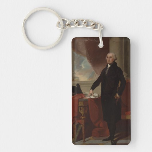 Portret van Lansdowne: Amerikaans President George Sleutelhanger (Voorkant)