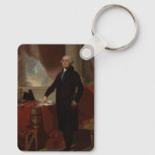 Portret van Lansdowne: Amerikaans President George Sleutelhanger (Achterkant)