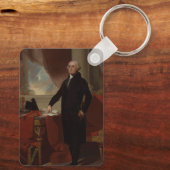 Portret van Lansdowne: Amerikaans President George Sleutelhanger (Achterkant)