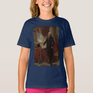 Portret van Lansdowne: Amerikaans President George T-shirt