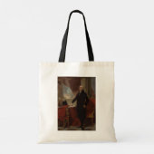 Portret van Lansdowne: Amerikaans President George Tote Bag (Achterkant)