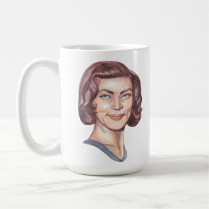 Portret van Lauren Bacall Koffiemok