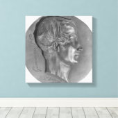 Portret van Laurent de Gouvion Saint-Cyr Canvas Afdruk (Insitu (Houten vloer))