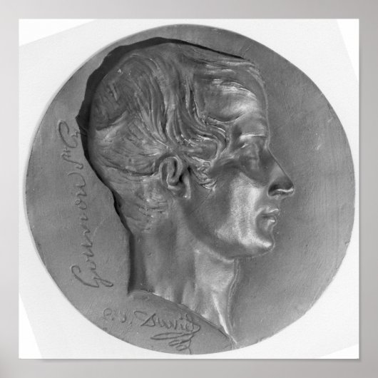 Portret van Laurent de Gouvion Saint-Cyr Poster (Voorkant)