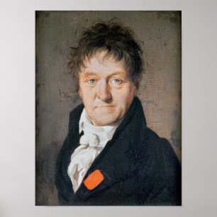 Portret van Lazare Nicolas Marguerite Carnot Poster