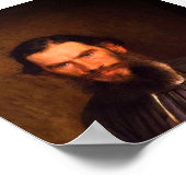 Portret van Leo Tolstoy (door Ivan Kramskoi, 1873) Poster (Hoek)