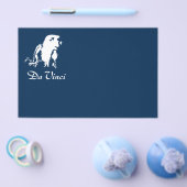 Portret van Leonardo Da Vinci Flyer (Enkel)