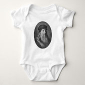 Portret van Leonardo da vinci Romper (Voorkant)