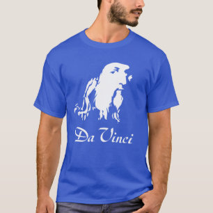 Portret van Leonardo Da Vinci T-shirt