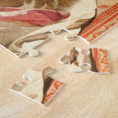 Portret van Leonilla Fine Art Oil Schilting Small Legpuzzel (Zijkant)