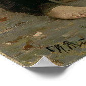 Portret van Lev Tolstoy 1901 Poster (Hoek)