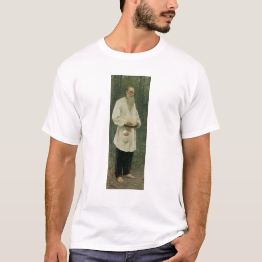 Portret van Lev Tolstoy 1901 T-shirt (Voorkant)