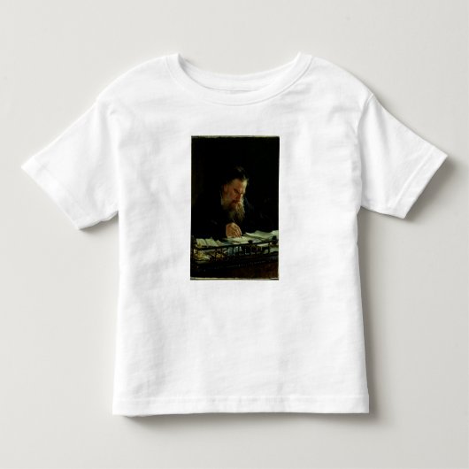 Portret van Lev Tolstoy Kinder Shirts (Voorkant)