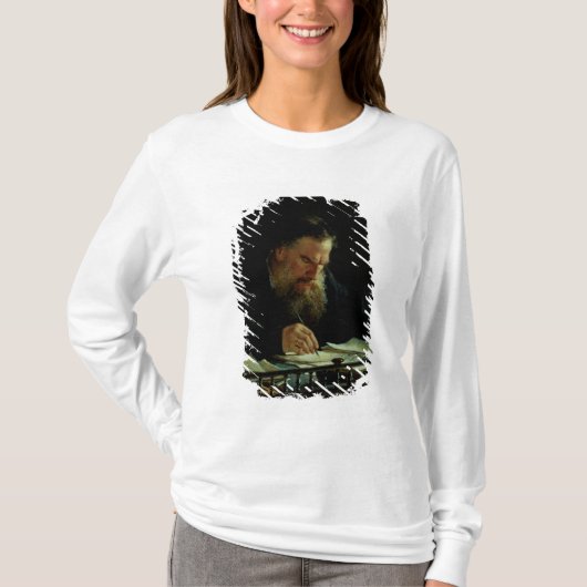 Portret van Lev Tolstoy T-shirt (Voorkant)