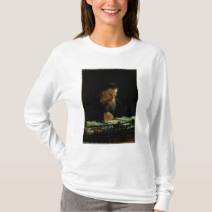 Portret van Lev Tolstoy T-shirt