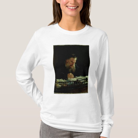 Portret van Lev Tolstoy T-shirt (Voorkant)