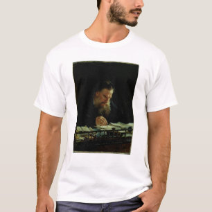 Portret van Lev Tolstoy T-shirt