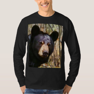 Portret van Lily met lange mouwen T T-shirt