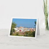 Portret van Lliria Town in Valencia, Spanje Kaart (Voorkant)