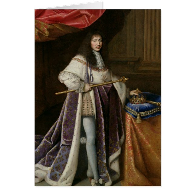 Portret van Lodewijk XIV (Voorkant)
