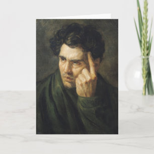 Portret van Lord Byron Kaart