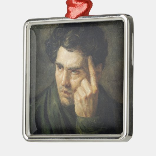 Portret van Lord Byron Metalen Ornament (Links)