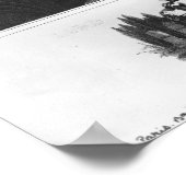 Portret van Lord Byron Poster (Hoek)