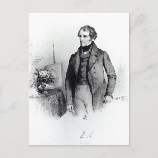Portret van Lord John Russell Briefkaart (Voorkant)