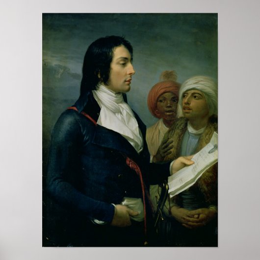 Portret van Louis-Charles-Antoine Desaix Poster (Voorkant)