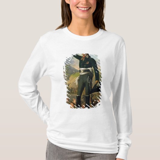 Portret van Louis-Marie de Salgues Marquis T-shirt (Voorkant)