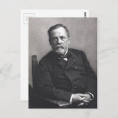 Portret van Louis Pasteur van Nadar (datum vóór 18 Briefkaart (Voorkant / Achterkant)