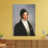 Portret van Louis-Philippe King van Frankrijk Canvas Afdruk (Insitu (Woonkamer))