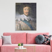 Portret van Louis van Bourbon Count van Soissons Canvas Afdruk (Insitu (Woonkamer))
