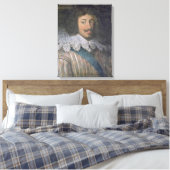 Portret van Louis van Bourbon Count van Soissons Canvas Afdruk (Insitu (Slaapkamer))