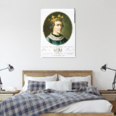 Portret van Louis VIII, Le Lion, koning van Canvas Afdruk (Insitu (Slaapkamer))