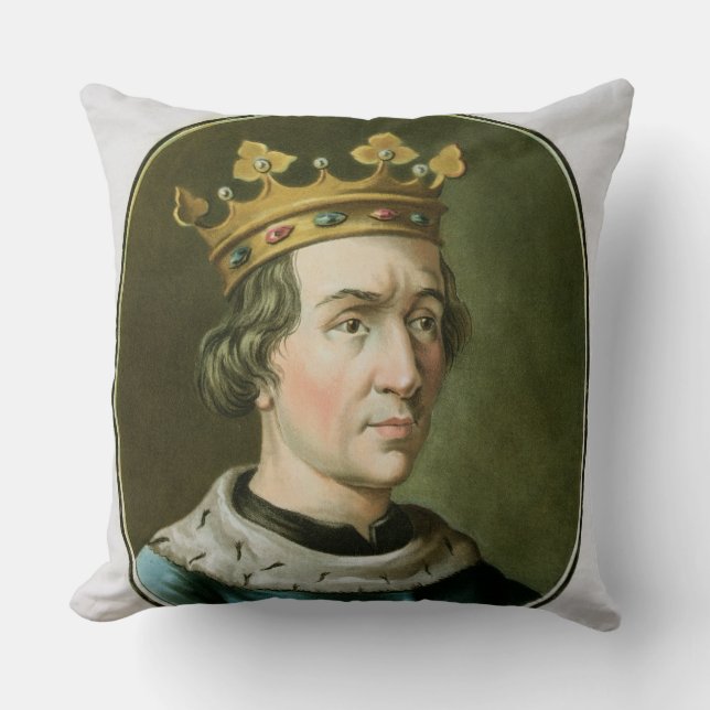 Portret van Louis VIII, Le Lion, koning van Kussen (Voorkant)