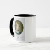 Portret van Louis VIII, Le Lion, koning van Mok (Voorkant links)