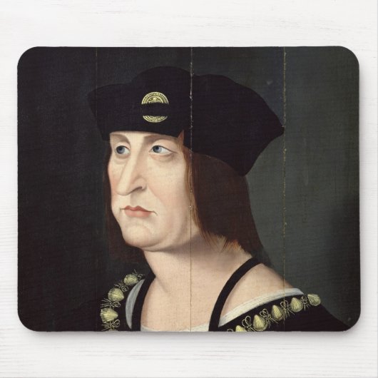 Portret van Louis XII King van Frankrijk Muismat (Voorkant)