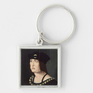 Portret van Louis XII King van Frankrijk Sleutelhanger