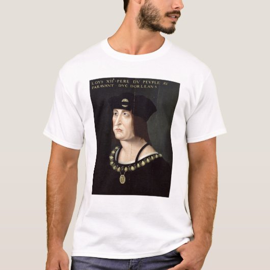 Portret van Louis XII King van Frankrijk T-shirt (Voorkant)
